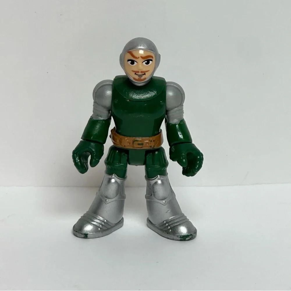 Fisher Price Imaginext Eagle Talon Castle Weapon Set Green Knight Figure